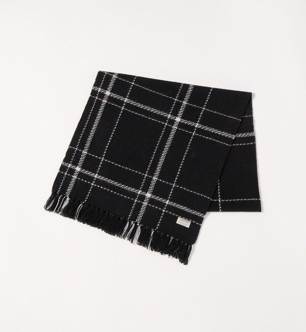 BEAUTY&YOUTH UNITED ARROWS「カシミヤ ブークレ マフラー」|マフラー|BLACK