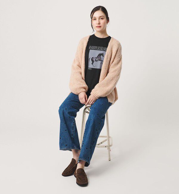 BEAUTY&YOUTH UNITED ARROWS「【別注】＜TRICOTS JEAN MARC＞ミドルゲージ ノーボタン カーディガン」|カーディガン|