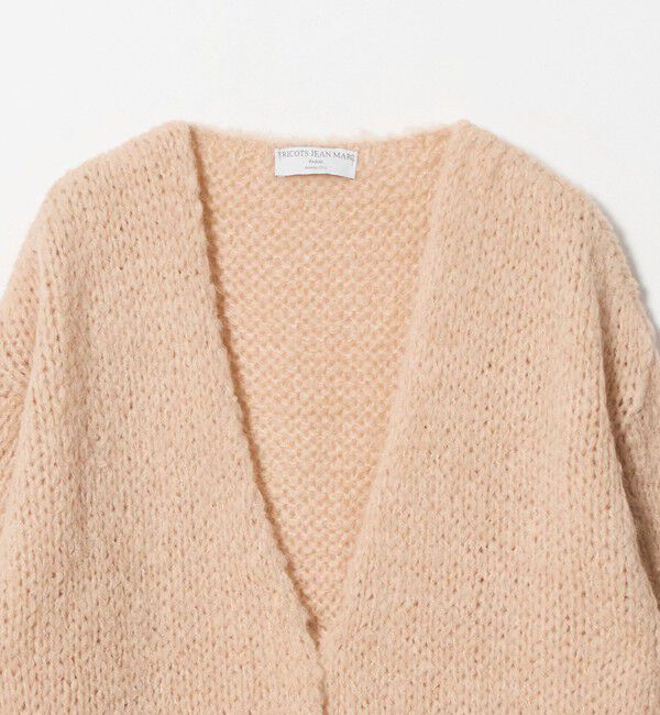 BEAUTY&YOUTH UNITED ARROWS「【別注】＜TRICOTS JEAN MARC＞ミドルゲージ ノーボタン カーディガン」|カーディガン|