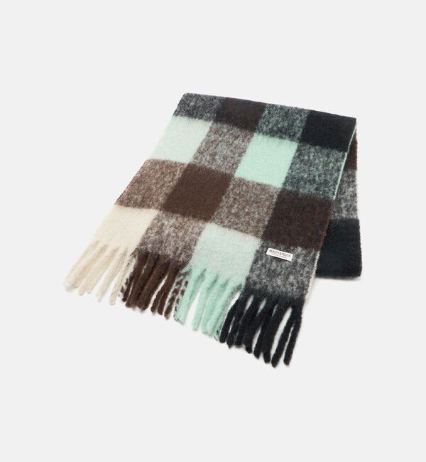 BEAUTY&YOUTH UNITED ARROWS「ブラッシュド ブロック チェック マフラー」|マフラー|その他3