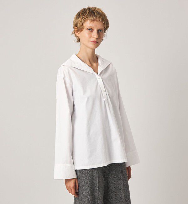 STEVEN ALAN「＜Steven Alan＞コットン ブラウス」|チュニック|