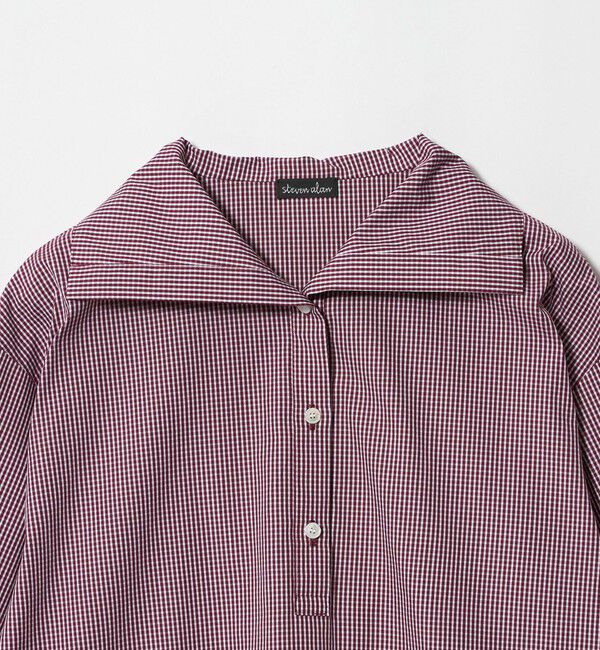 STEVEN ALAN「＜Steven Alan＞コットン ブラウス」|チュニック|