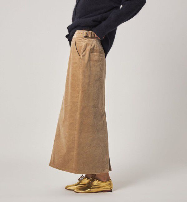 STEVEN ALAN「＜Steven Alan＞コーデュロイ タイト ロング スカート」|スカート|
