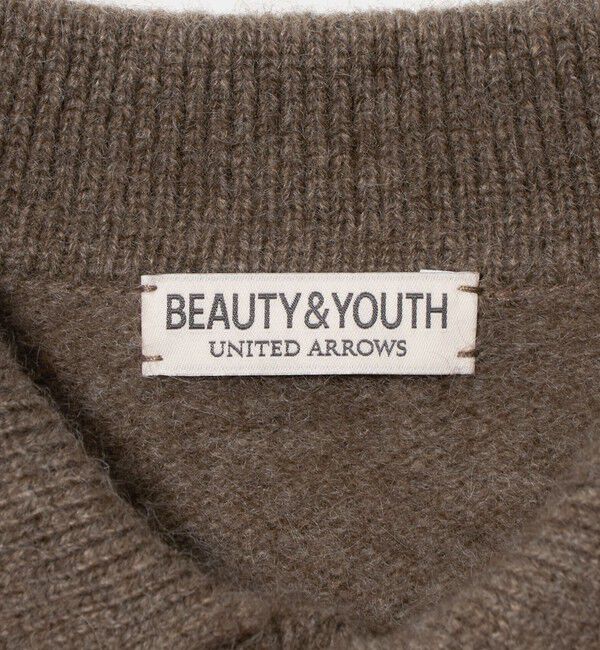 BEAUTY&YOUTH UNITED ARROWS「ブラッシュド ヤク 3B ポロニット」|ニット・セーター|