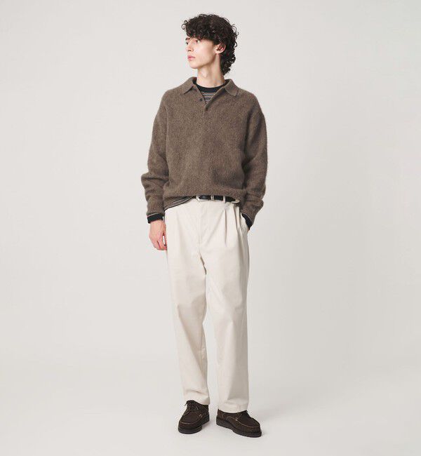 BEAUTY&YOUTH UNITED ARROWS「ブラッシュド ヤク 3B ポロニット」|ニット・セーター|
