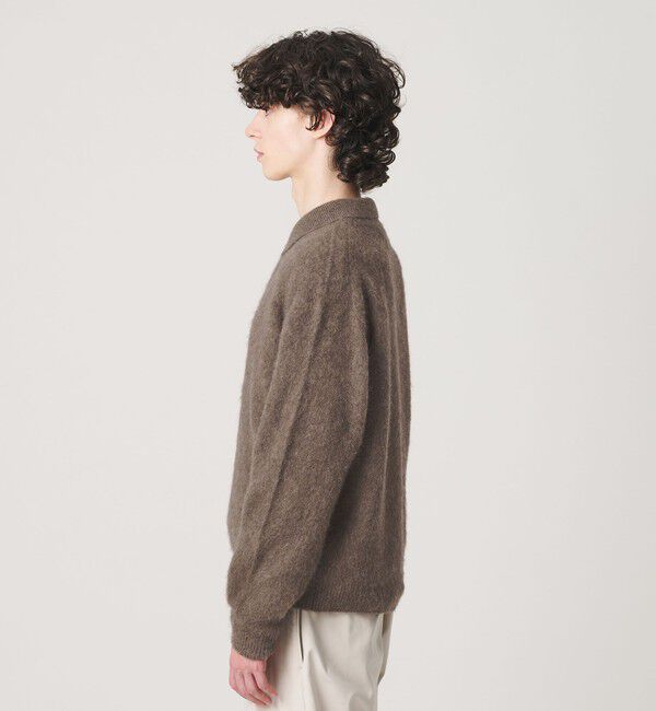 BEAUTY&YOUTH UNITED ARROWS「ブラッシュド ヤク 3B ポロニット」|ニット・セーター|