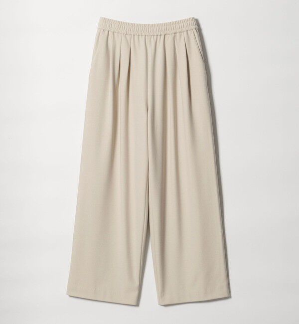 BEAUTY&YOUTH UNITED ARROWS「裏起毛ジョーゼット ワイドパンツ ウォッシャブル 防シワ」|その他|