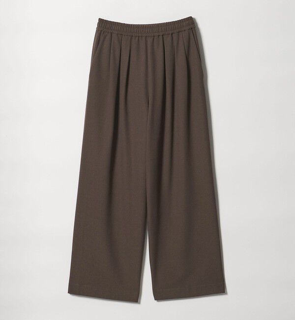 BEAUTY&YOUTH UNITED ARROWS「裏起毛ジョーゼット ワイドパンツ ウォッシャブル 防シワ」|その他|