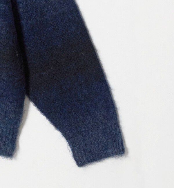 BEAUTY&YOUTH UNITED ARROWS「グラディエント シャギー クルーネック ニット」|ニット・セーター|
