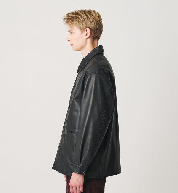 BEAUTY&YOUTH UNITED ARROWS「カウ レザー カーコート」|その他|