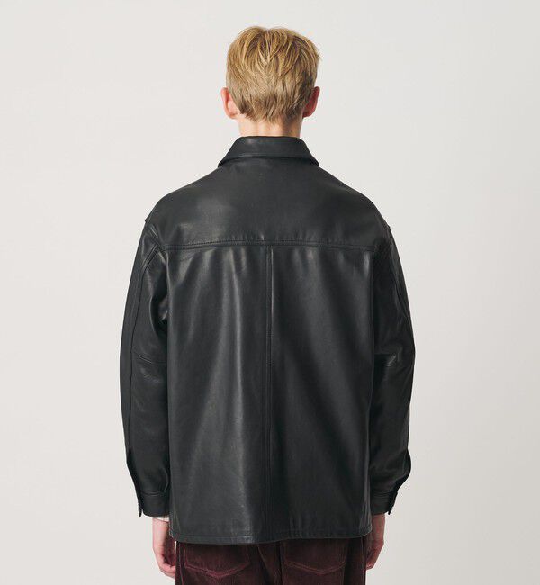 BEAUTY&YOUTH UNITED ARROWS「カウ レザー カーコート」|その他|