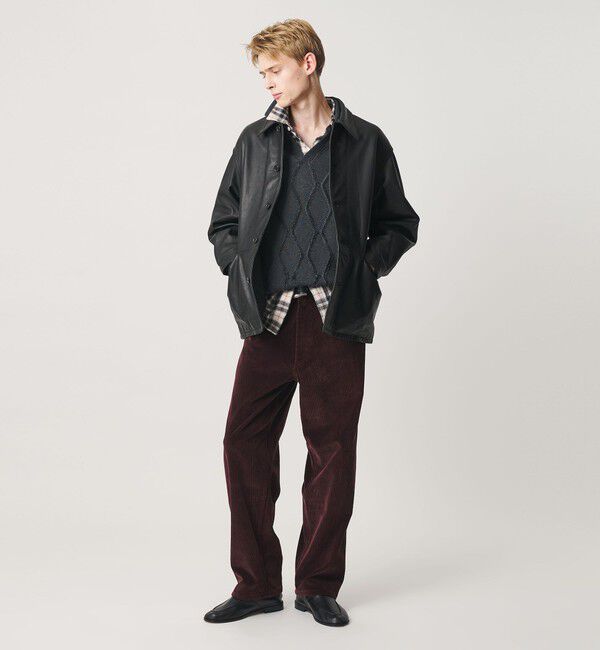 BEAUTY&YOUTH UNITED ARROWS「カウ レザー カーコート」|その他|