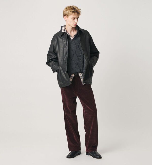 BEAUTY&YOUTH UNITED ARROWS「カウ レザー カーコート」|その他|