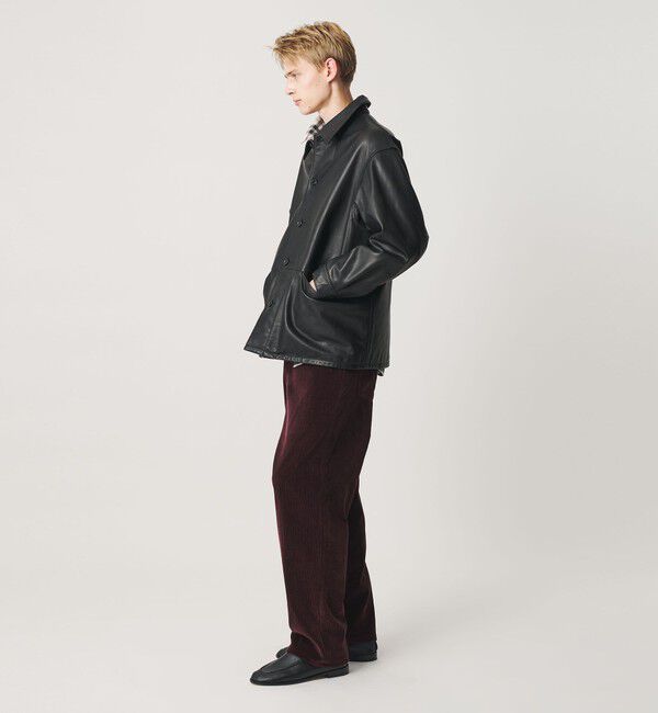 BEAUTY&YOUTH UNITED ARROWS「カウ レザー カーコート」|その他|
