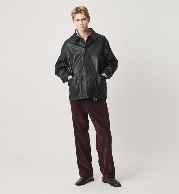 BEAUTY&YOUTH UNITED ARROWS「カウ レザー カーコート」|その他|