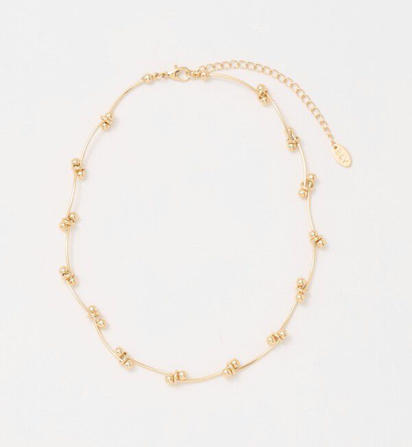 BEAUTY&YOUTH UNITED ARROWS「ユニーク コネクテッド ショートネックレス」|ネックレス|GOLD