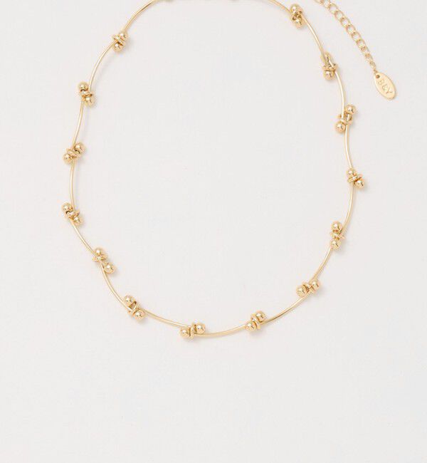BEAUTY&YOUTH UNITED ARROWS「ユニーク コネクテッド ショートネックレス」|ネックレス|