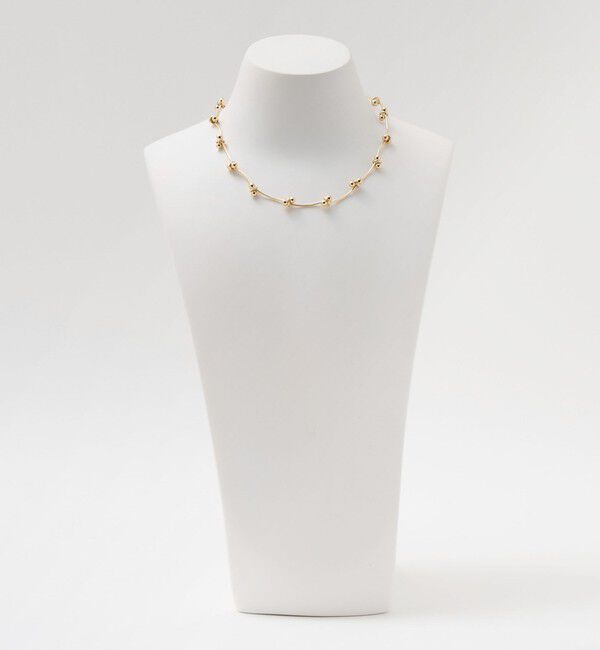 BEAUTY&YOUTH UNITED ARROWS「ユニーク コネクテッド ショートネックレス」|ネックレス|