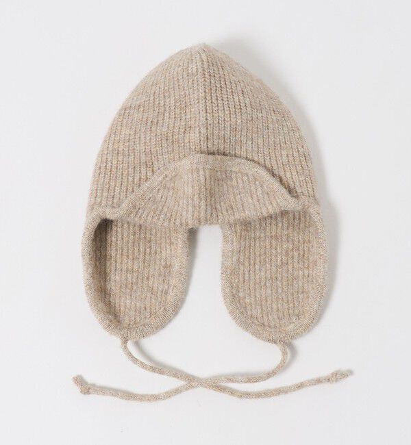 BEAUTY&YOUTH UNITED ARROWS「ニット 2WAY イヤーキャップ」|ニット帽|NATURAL