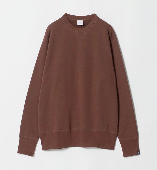 UNITED ARROWS「＜LOOPWHEELER x LOWERCASE for UNITED ARROWS＞ クルーネック スウェット」|スウェット・ジャージ|DK.BROWN