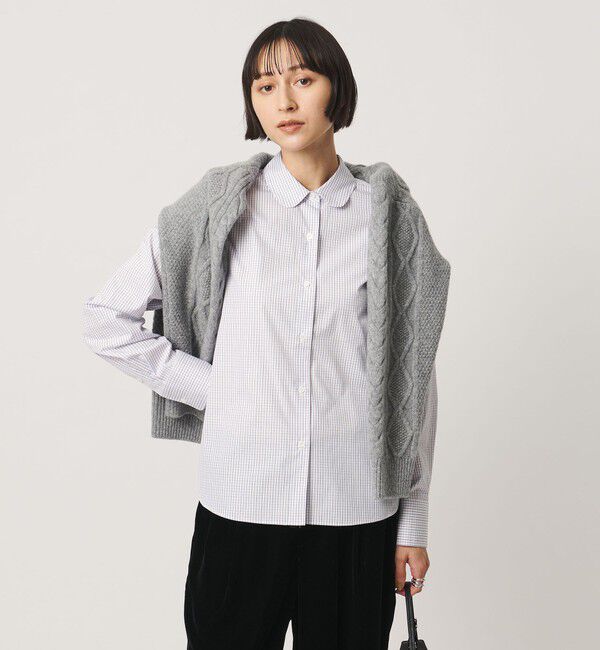UNITED ARROWS「SOKTAS ラウンドカラー シャツ」|シャツ・ブラウス|その他1